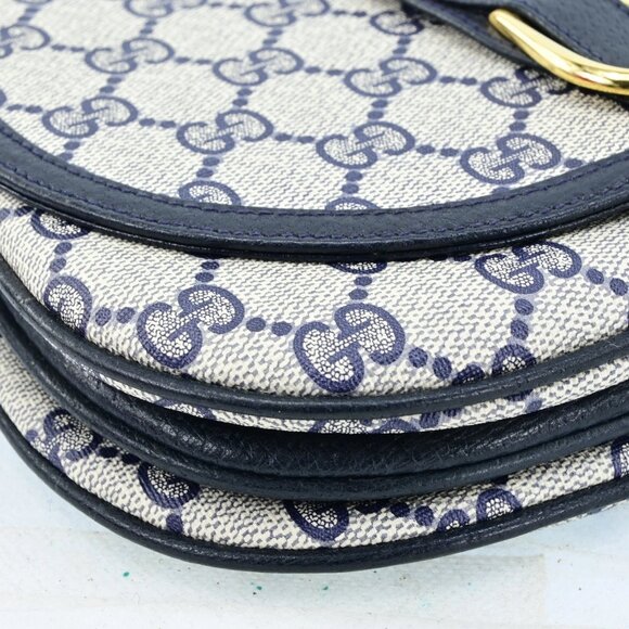 Authentic GUCCI Web Sherry Line PVC Leather Shoulder Bag bsj287-121225 - Picture 7 of 16